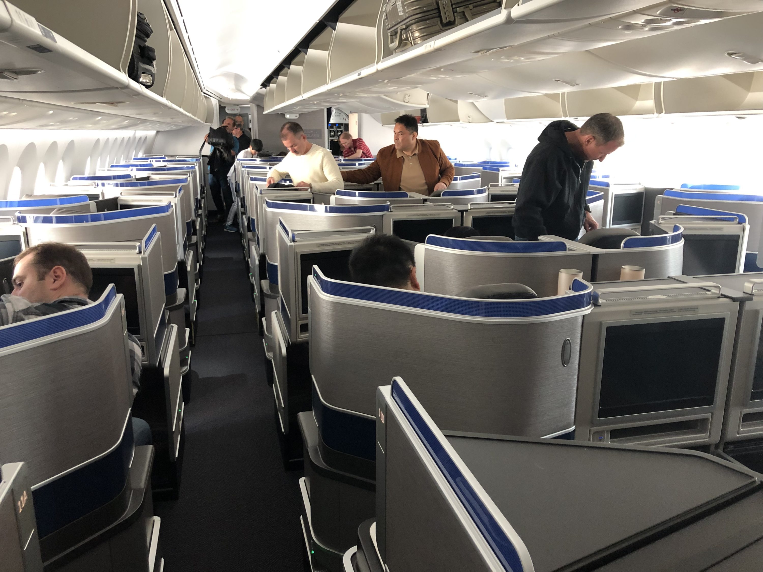 United Polaris United Polaris 787-10 rear cabin view 1