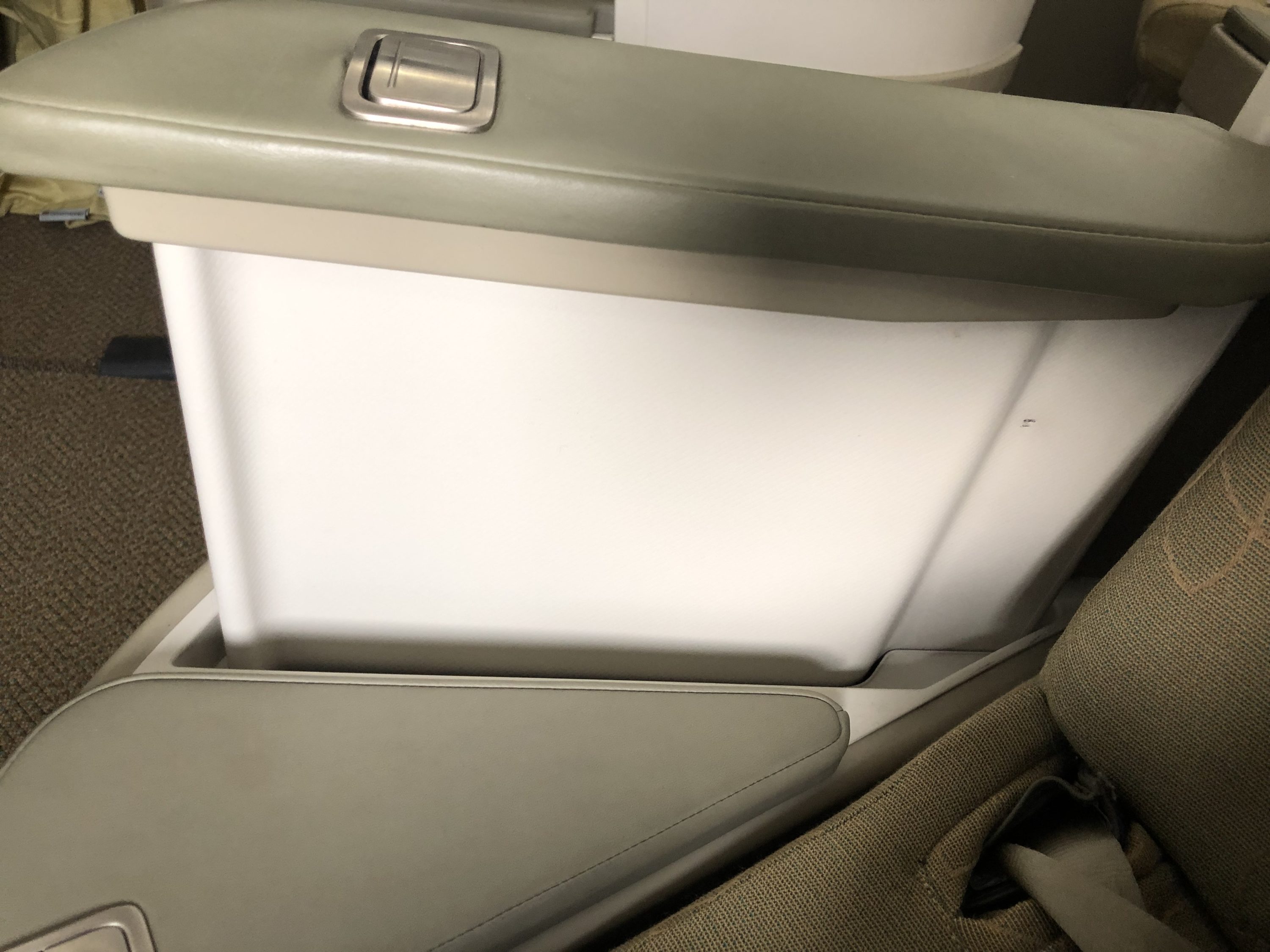 Vietnam Airlines 787-9 business class armrest up