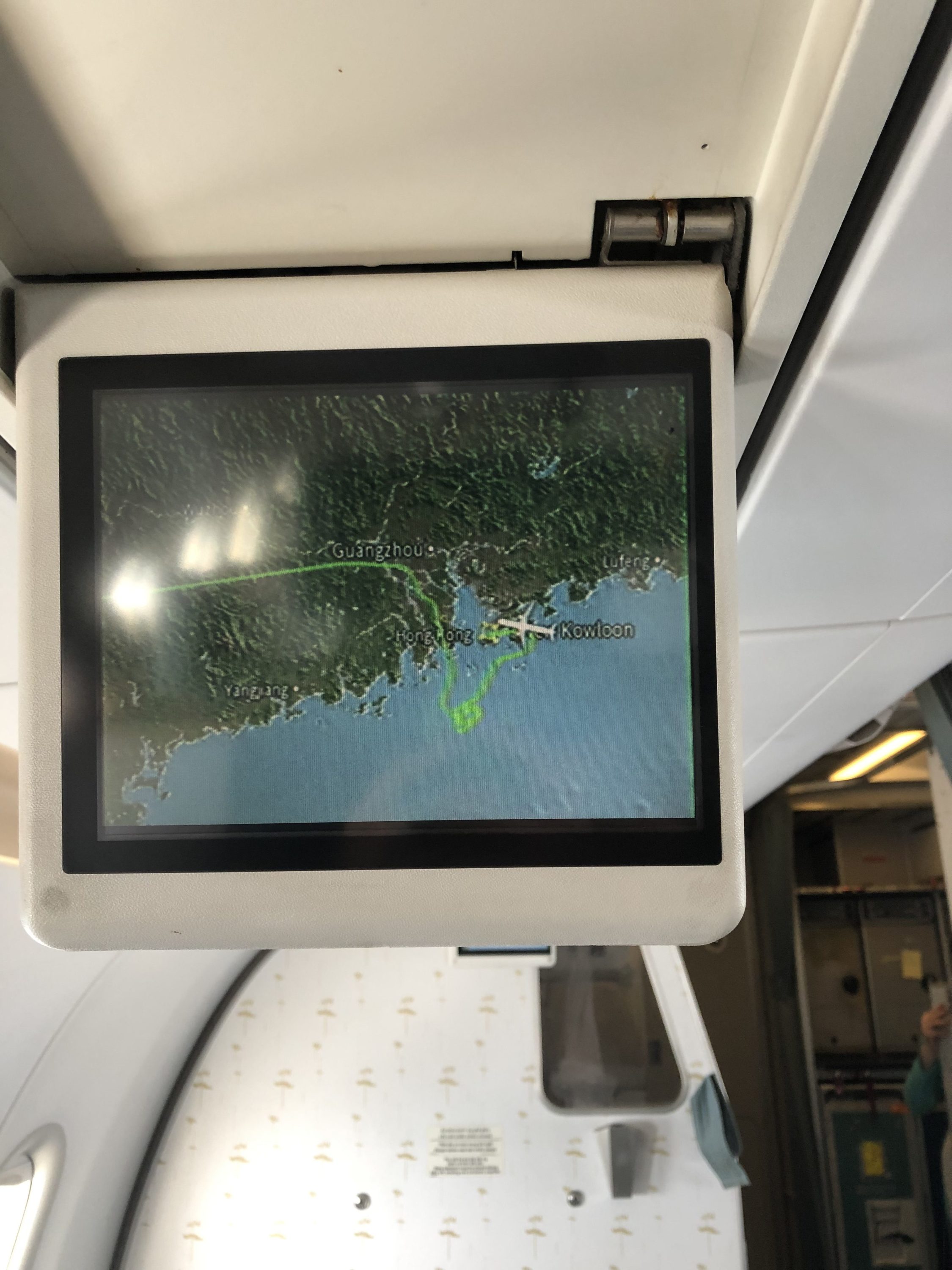 Vietnam Airlines A321 business class common monitors