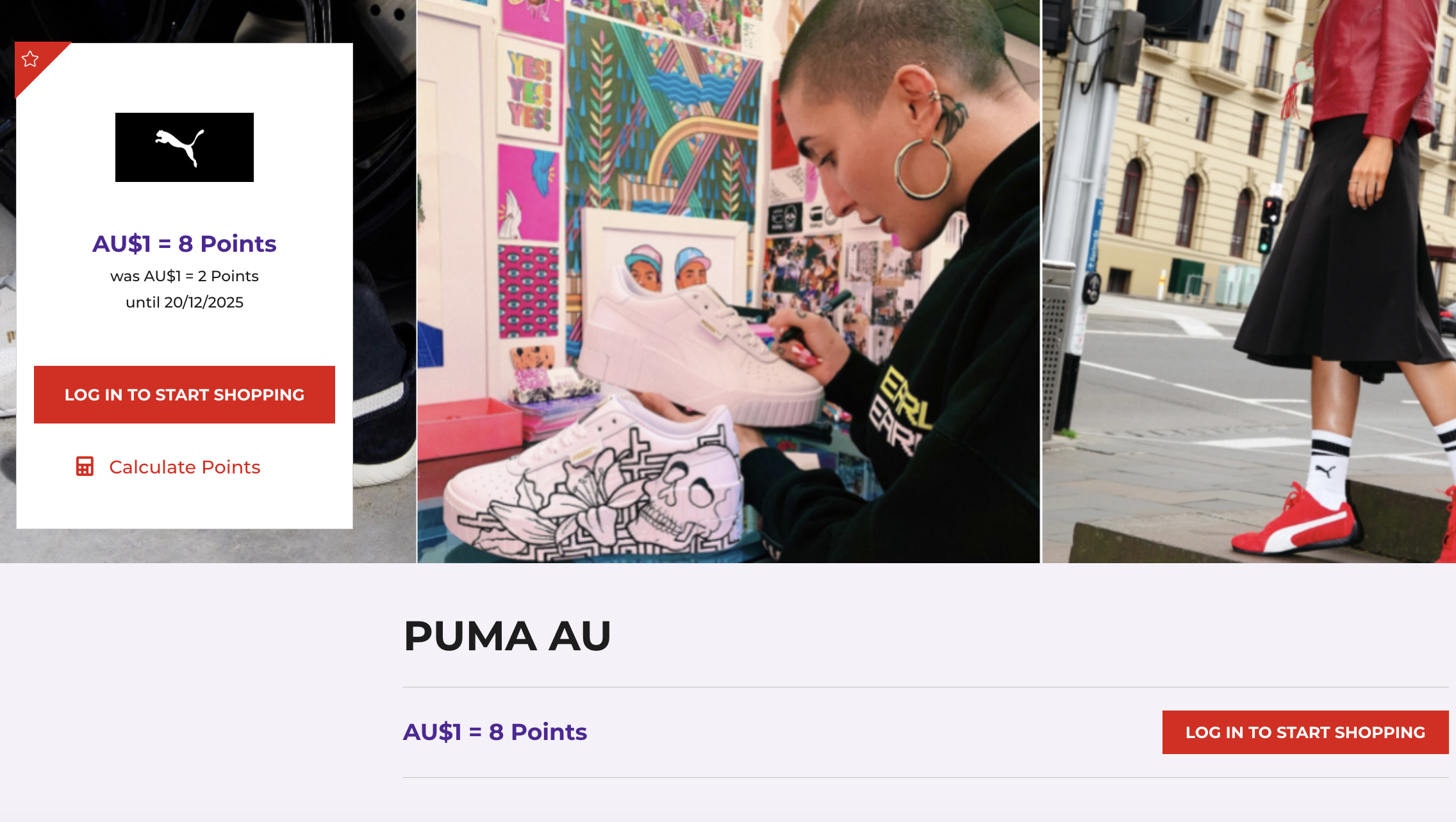 Virgin Australia Velocity eStore Shopping Portal Example Retailer virgin velocity estore example retailer