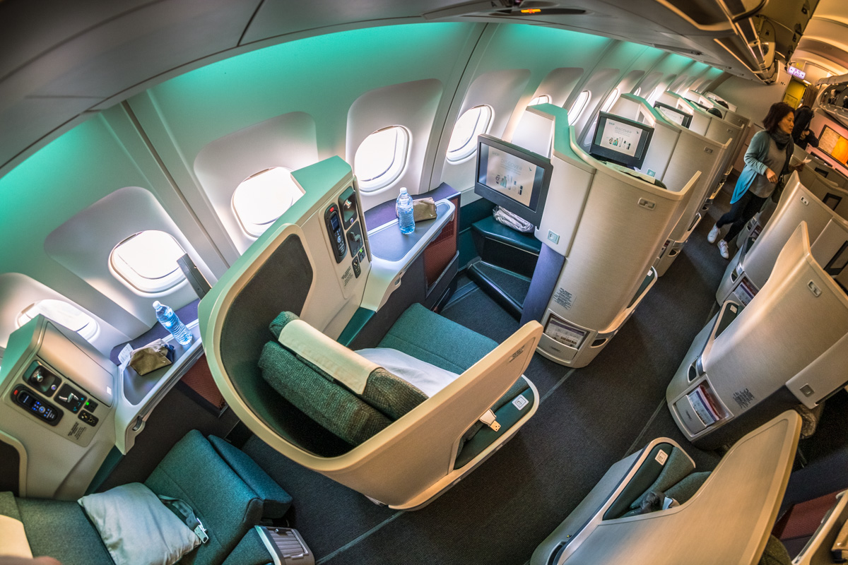 Cathay Pacific Airbus A330 Business Class Seat