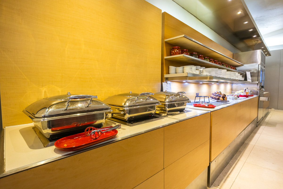 Qantas Business Lounge Sydney Buffet
