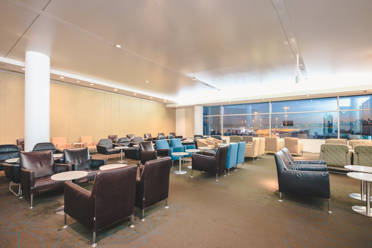 Qantas Business Lounge Sydney