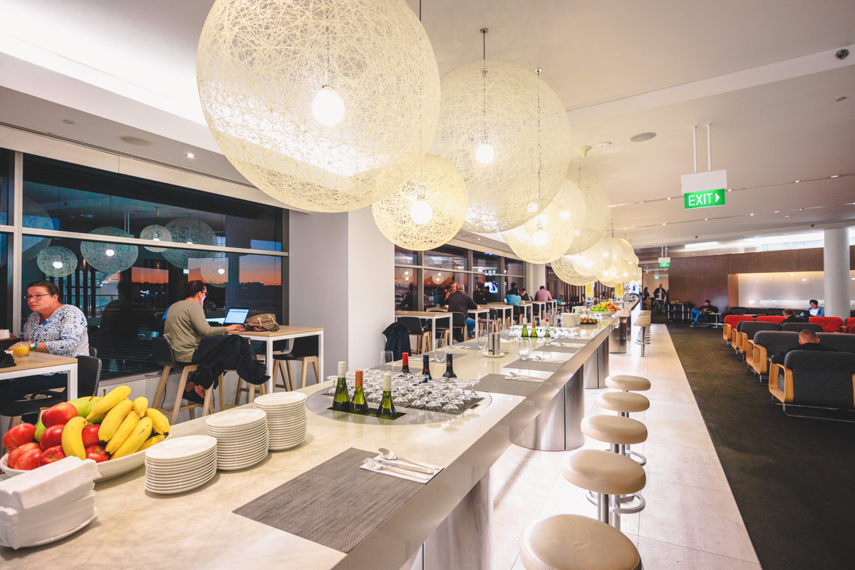 Qantas Business Lounge Sydney