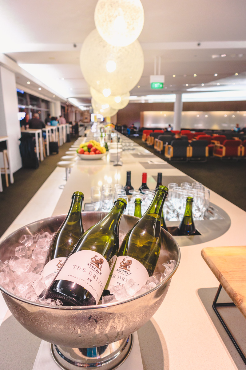 Qantas Business Lounge Sydney