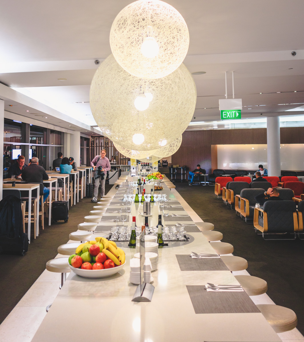 Qantas Business Lounge Sydney