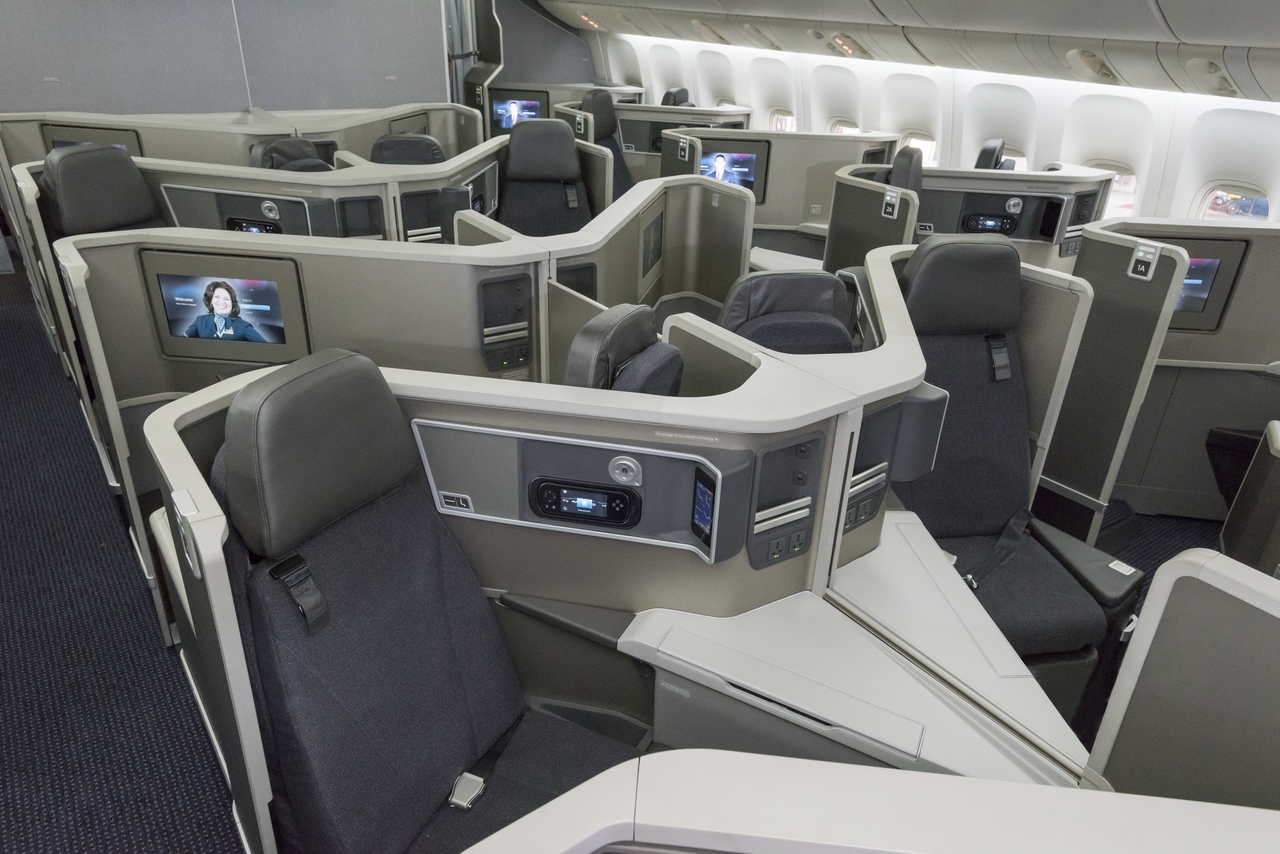 AA Business Class Cabin