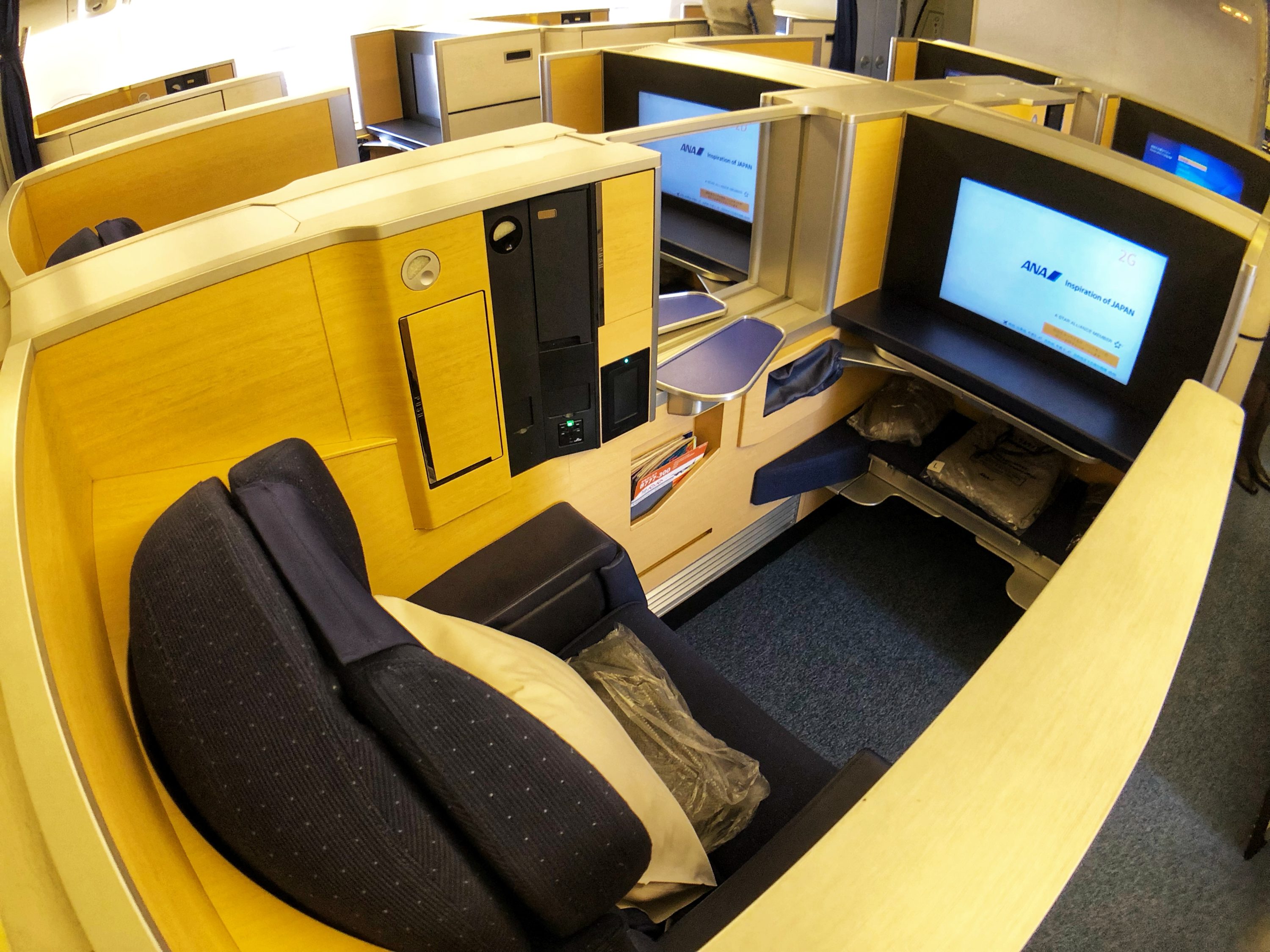 ANA First Class Cabin, Boeing 777, ANA First Class Cabin, Boeing 777