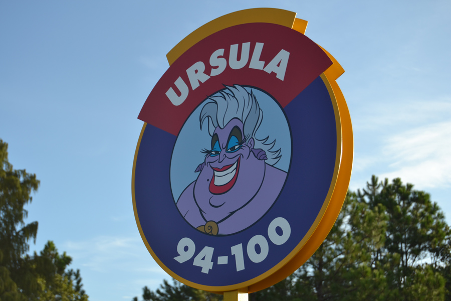 Disney parking lot