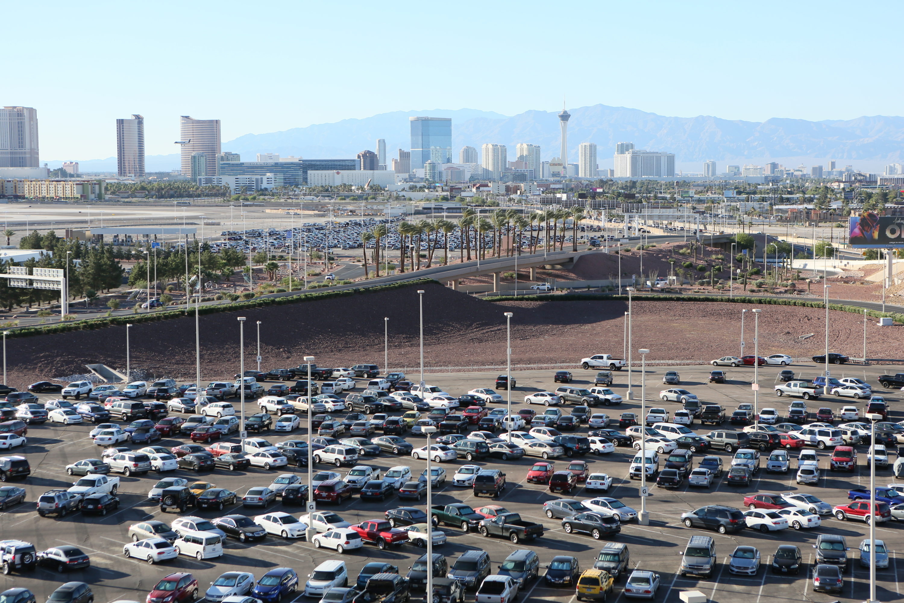 Harry Reid International Airport Parking Lot