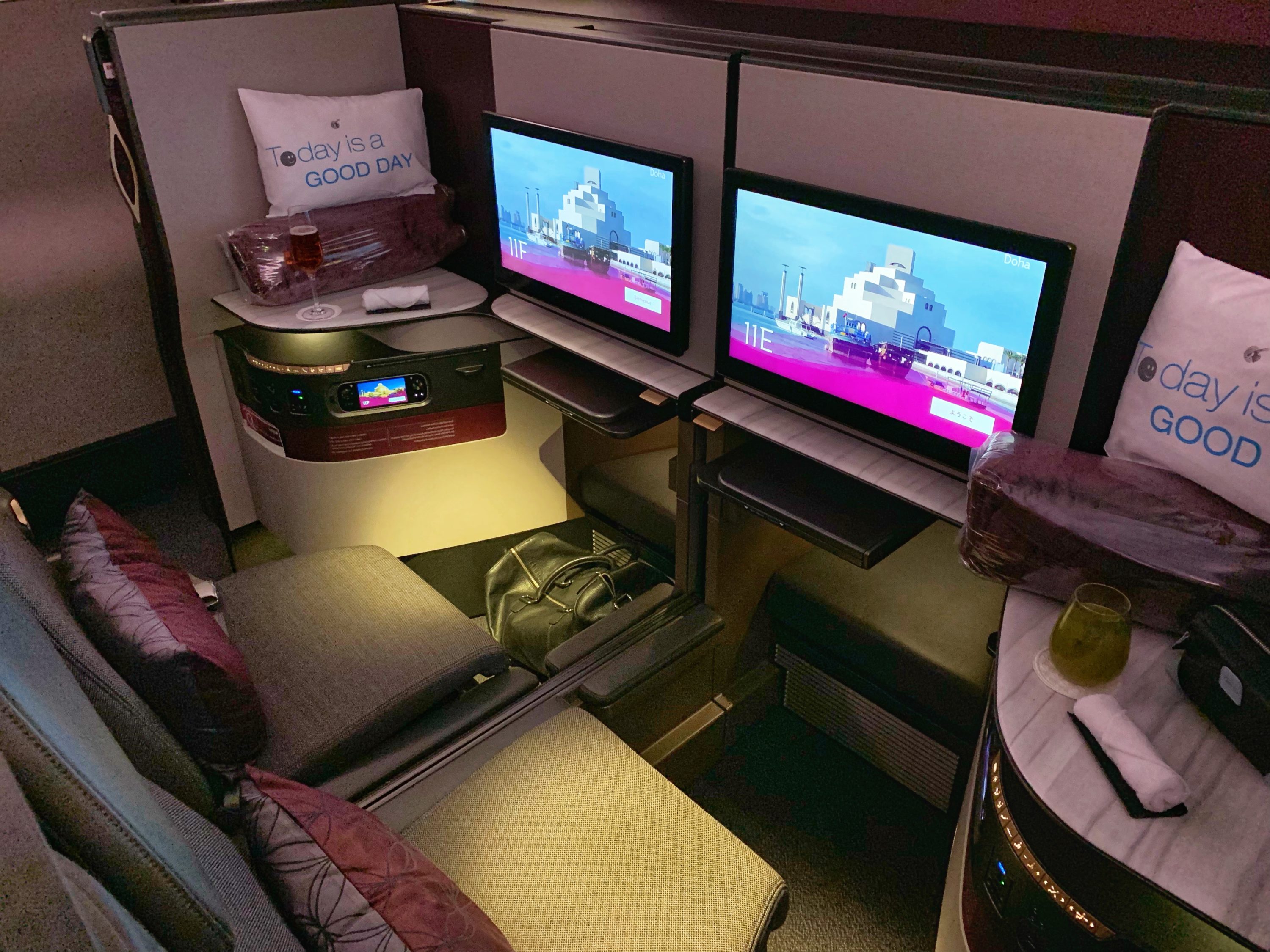 QSuites Seats 11F & 11E Qsuites Seats 11F & 11E
