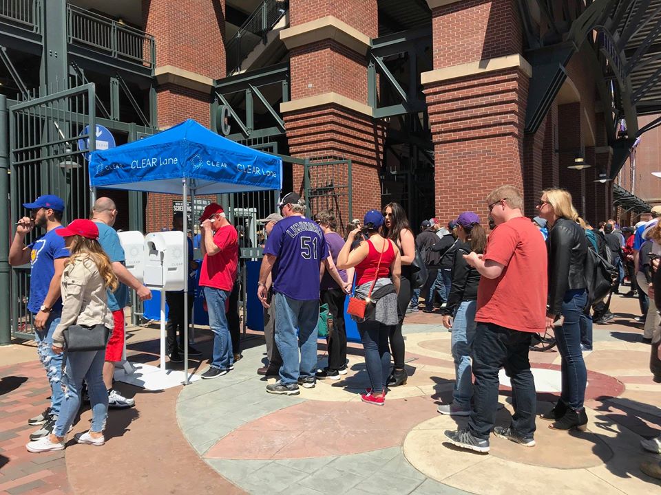 CLEAR sports Coors Field