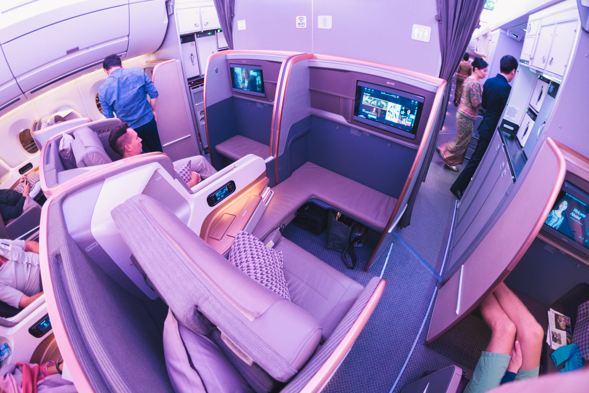 Singapore Airlines Airbus A350 Business Class – Middle Seat Bulk Singapore Airlines Airbus A350 Business Class