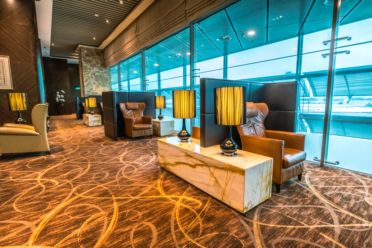 Singapore Airlines First Class The Private Room Lounge - Seating
