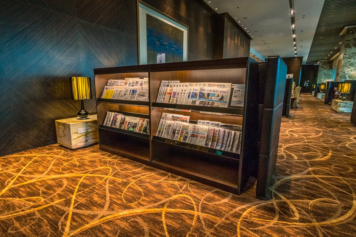Singapore Airlines First Class The Private Room Lounge - Reading