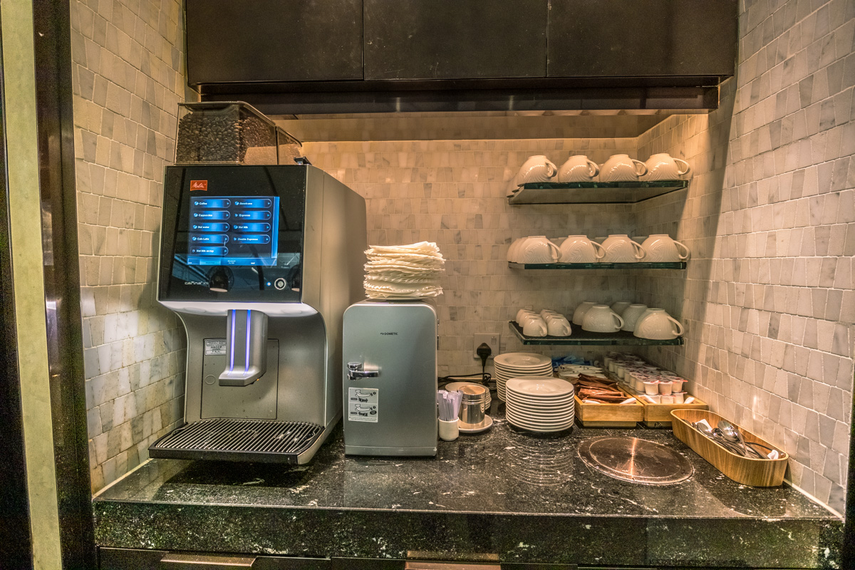 American Express Centurion Lounge Hong Kong - Self-Serve Station