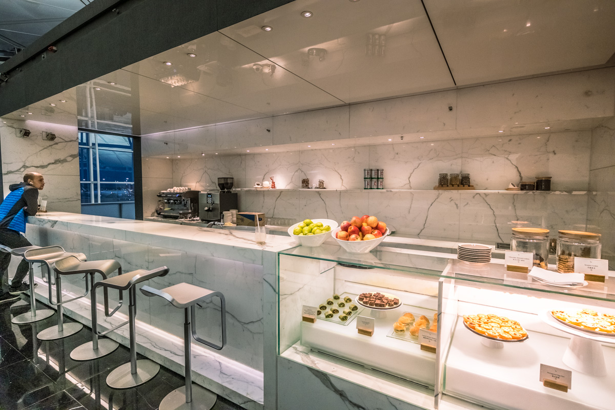 Cathay Pacific Lounge Hong Kong - The Wing - Coffee Loft