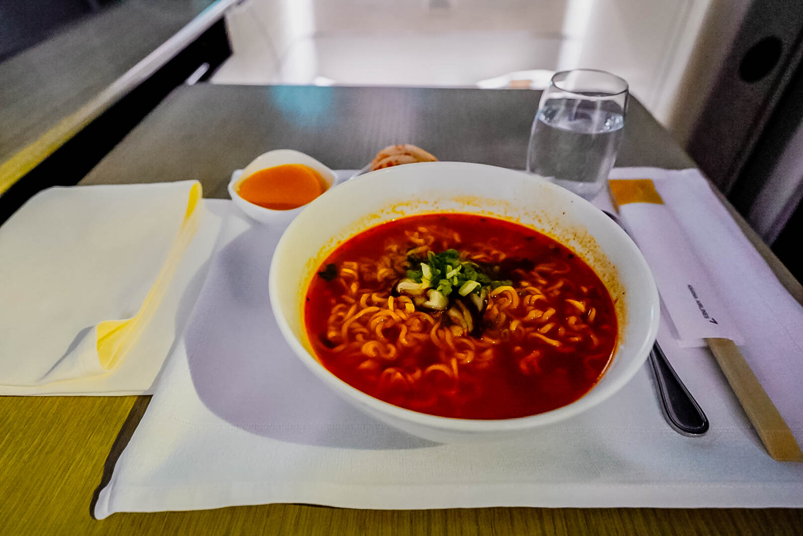 Asiana A380 First Class Ramen Noodles - Cherag Dubash