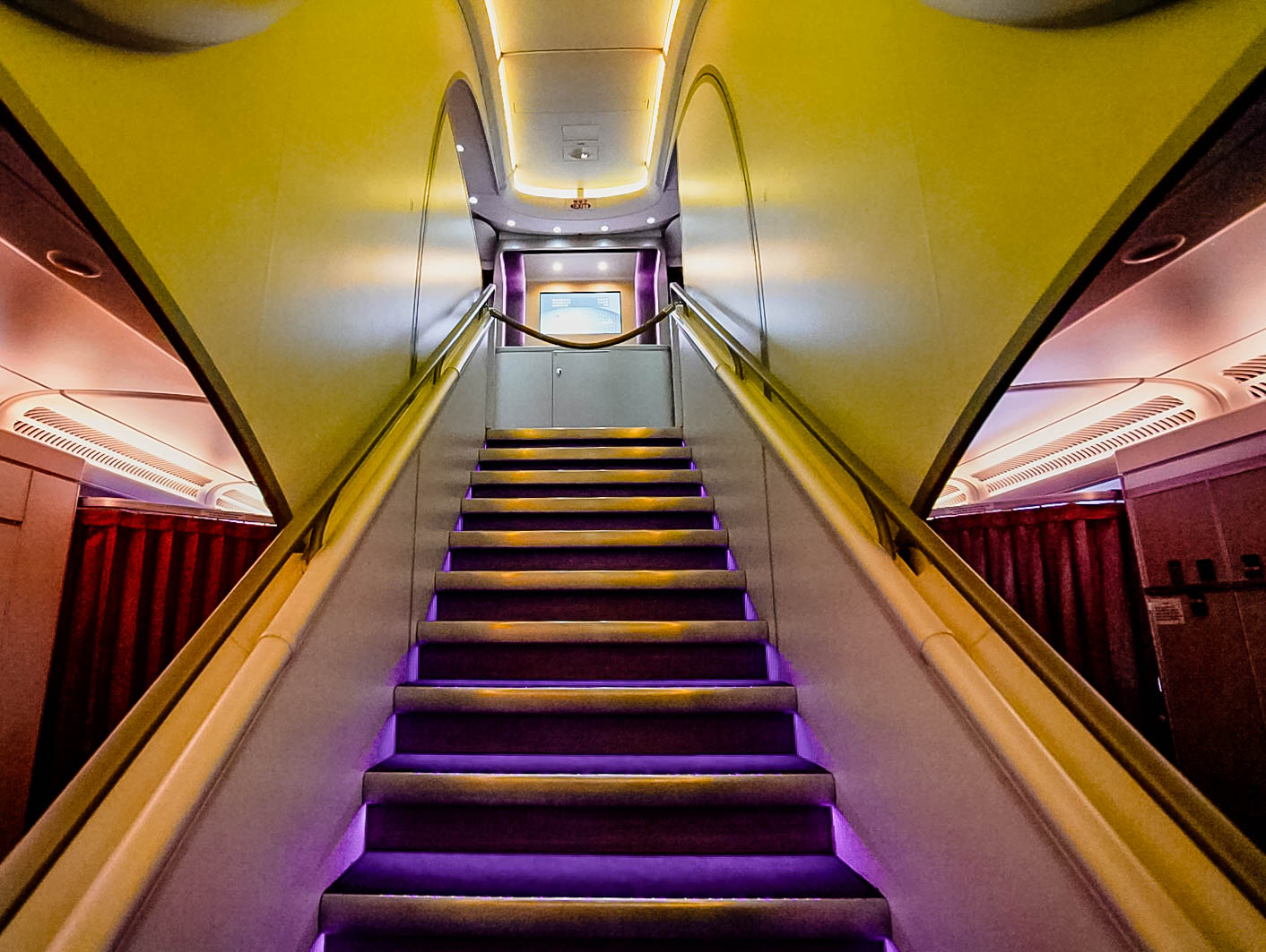 Asiana Airlines A380 First Class Upper deck - Cherag Dubash