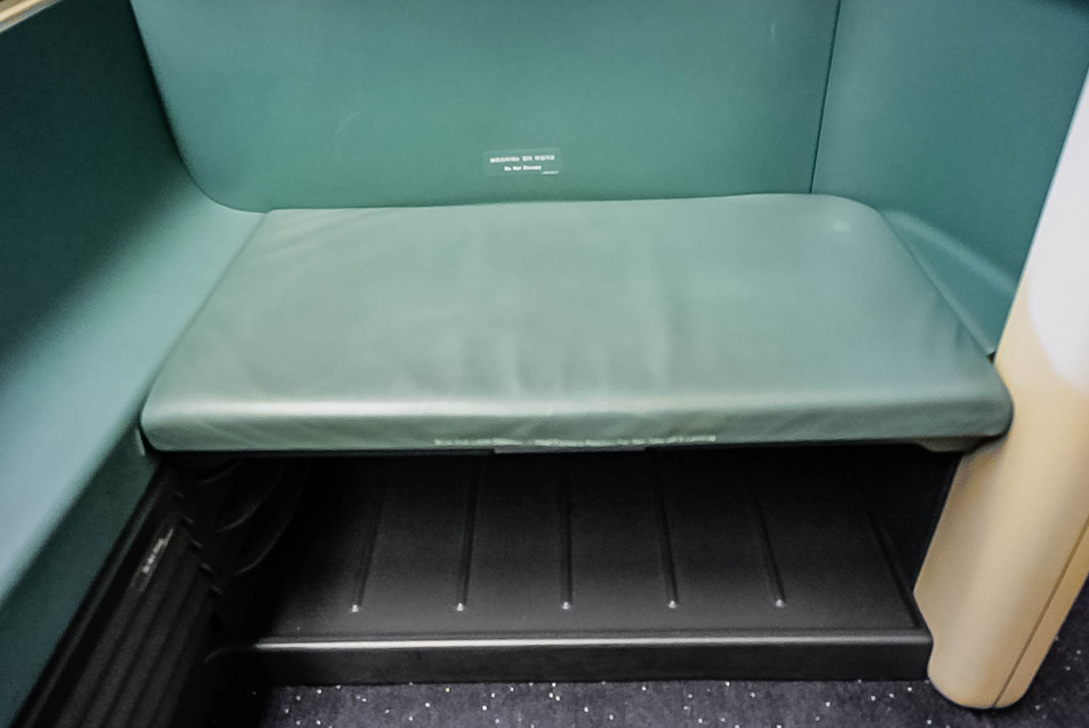 Korean Air Boeing 777 First Class Ottoman - Cherag Dubash