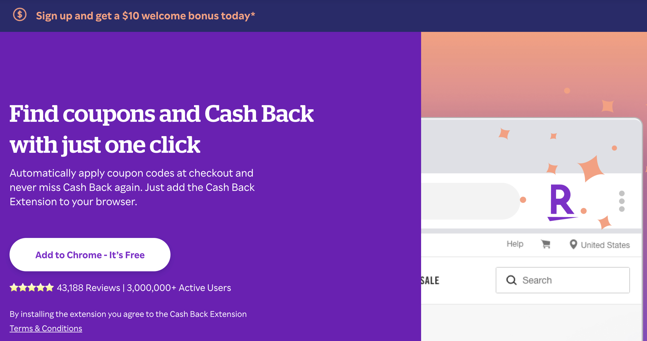 Rakuten Button Rakuten chrome extension