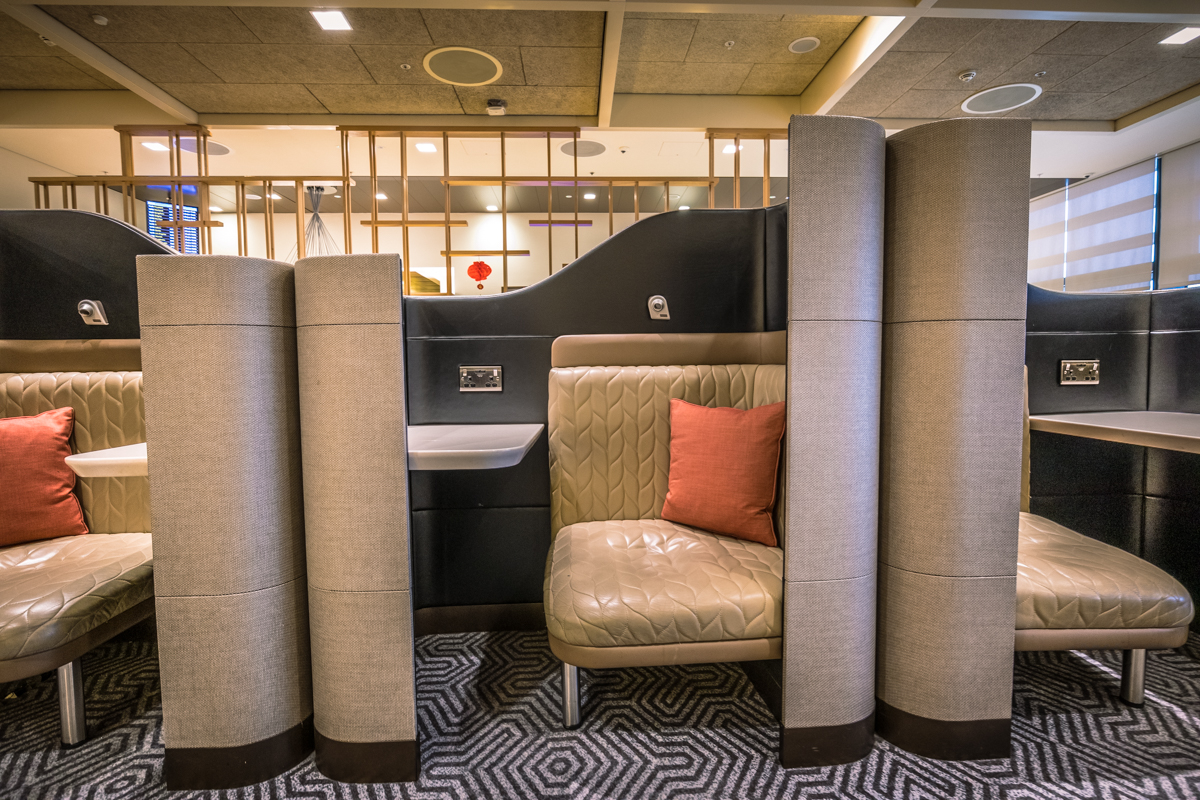 Singapore Airlines Heathrow Lounge Solo Pods