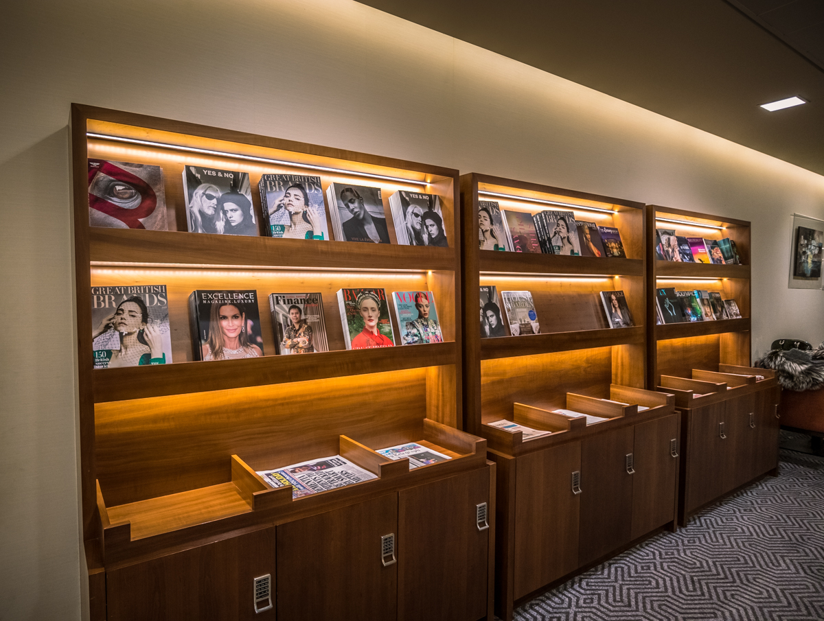 Singapore Airlines Heathrow Lounge Reading Material