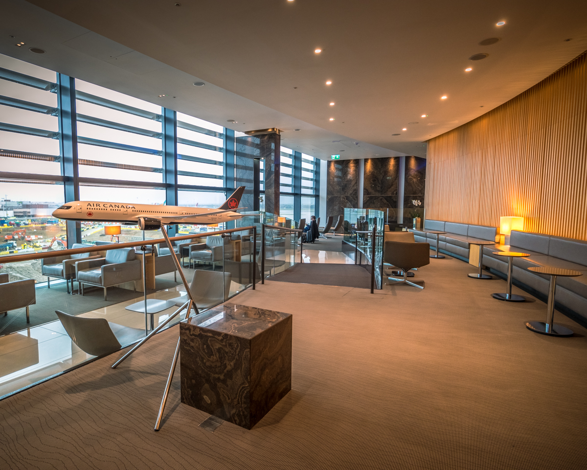 Air Canada Heathrow Lounge Seating