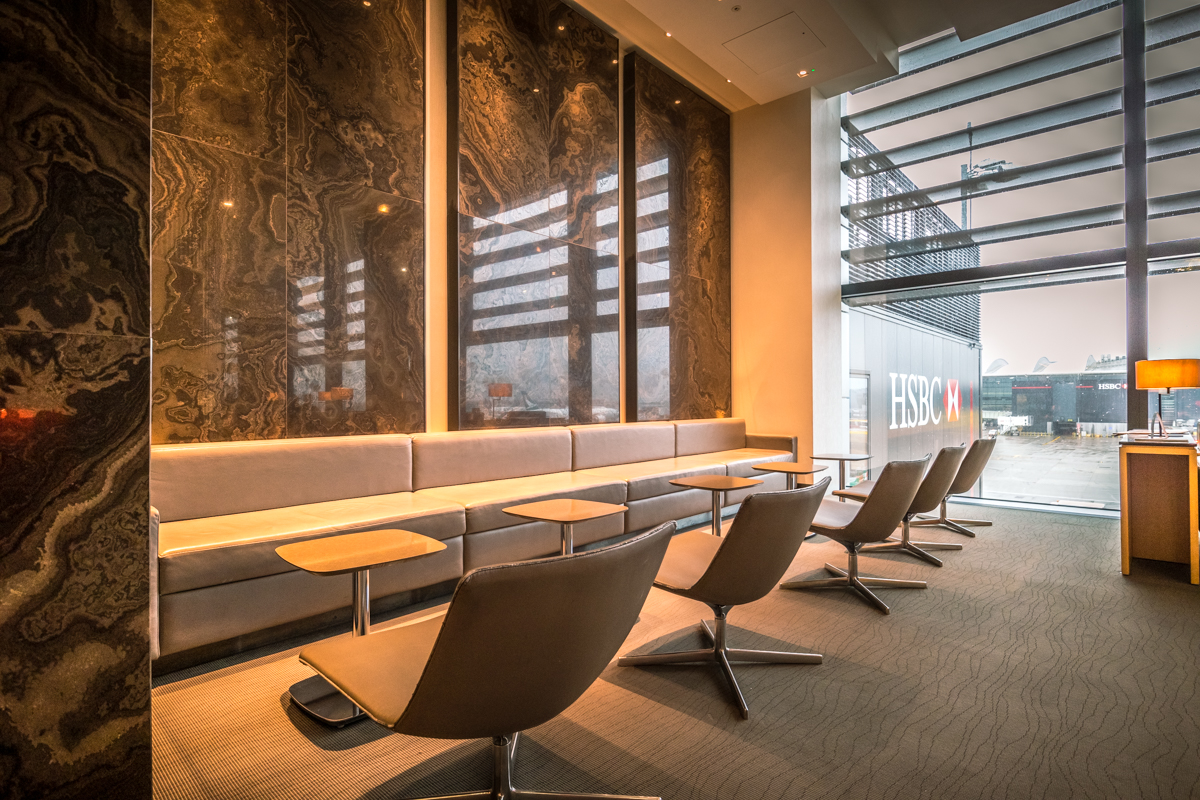 Air Canada Heathrow Lounge Seating