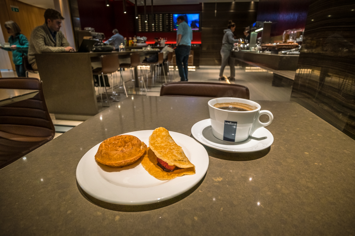 Air Canada Heathrow Lounge --- Waffle and Crepe Station 2