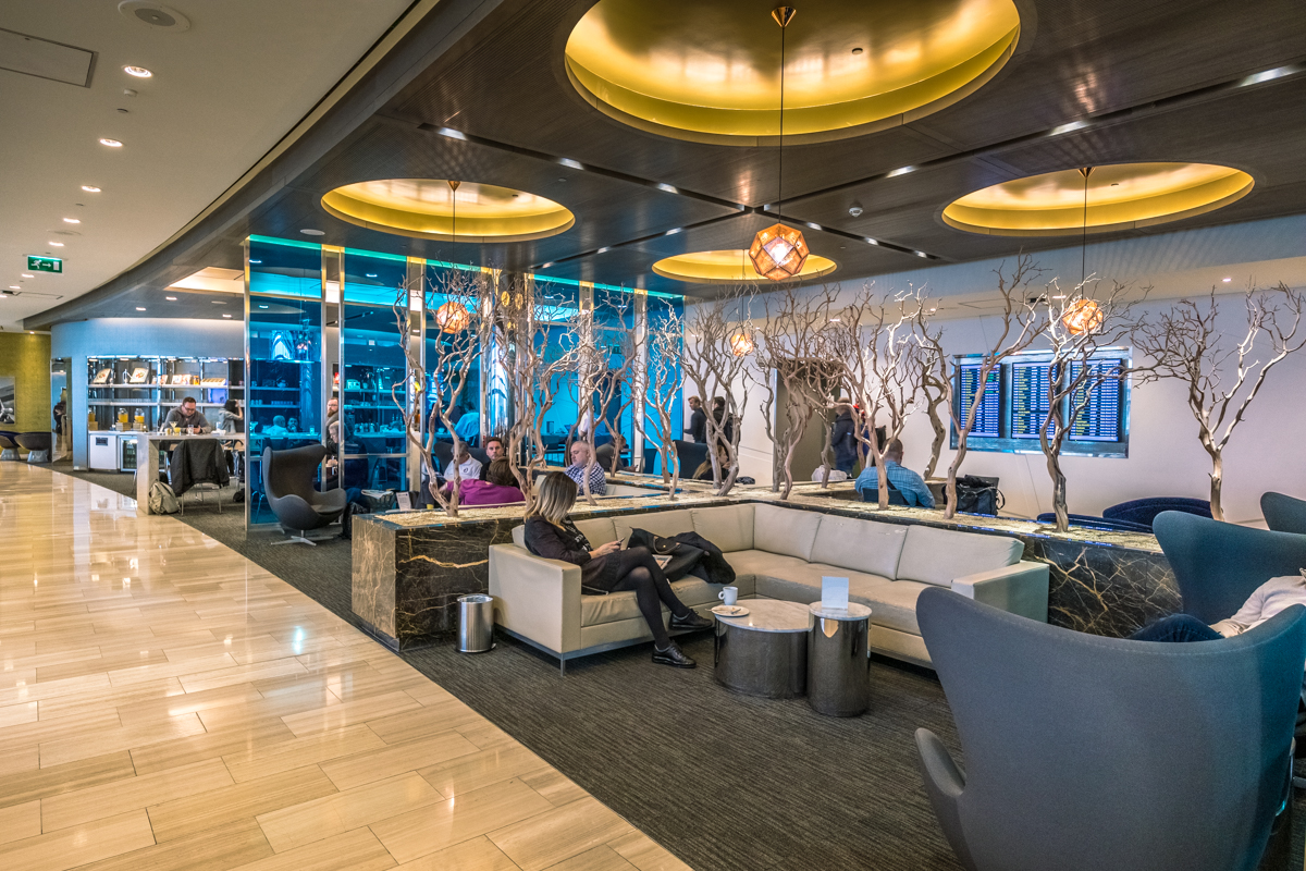 The United Club Lounge Heathrow Seating