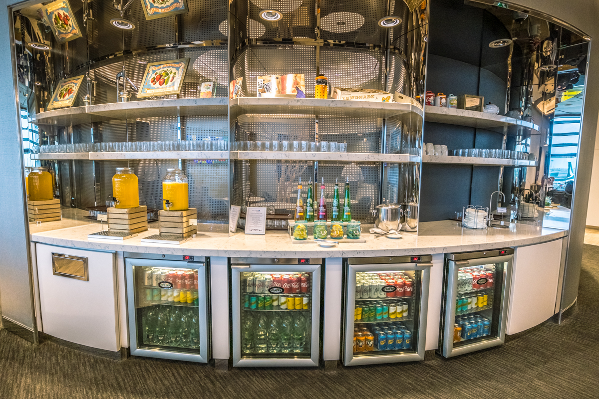 The United Club Lounge Heathrow Refreshments