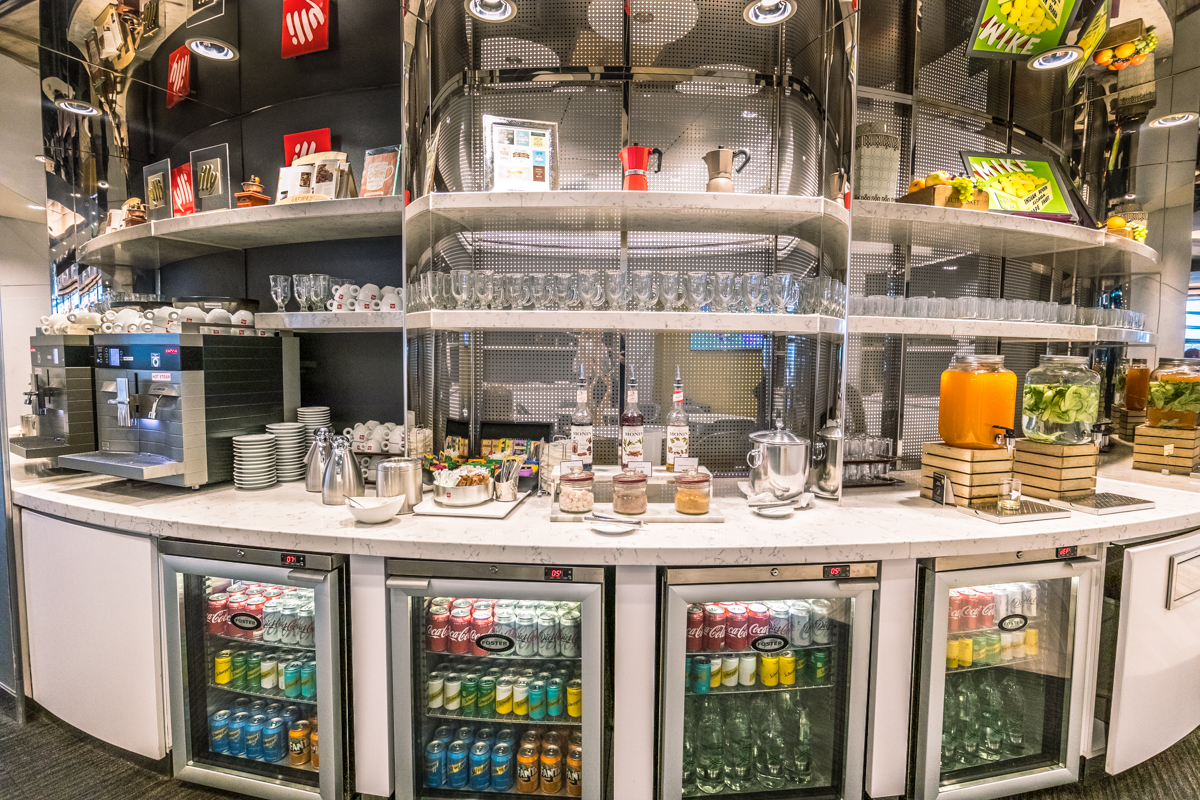 The United Club Lounge Heathrow Refreshments