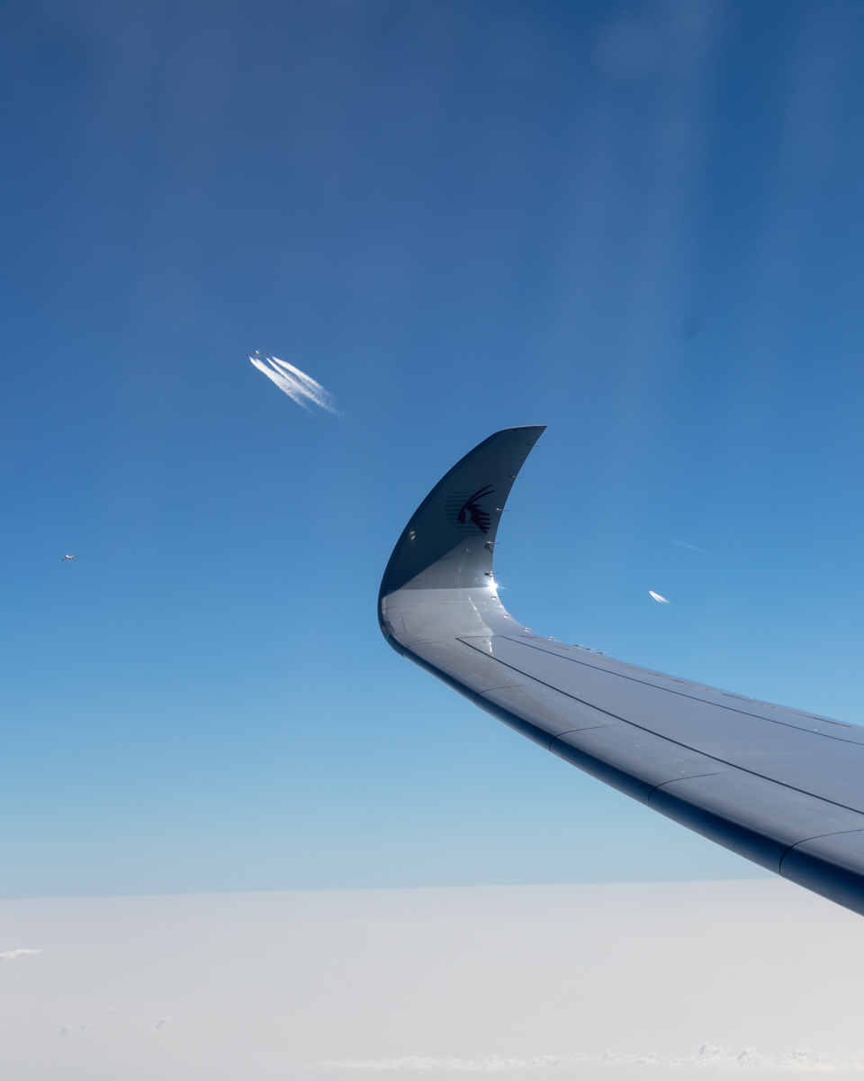 Qatar Airways Airbus A350 - Window Views
