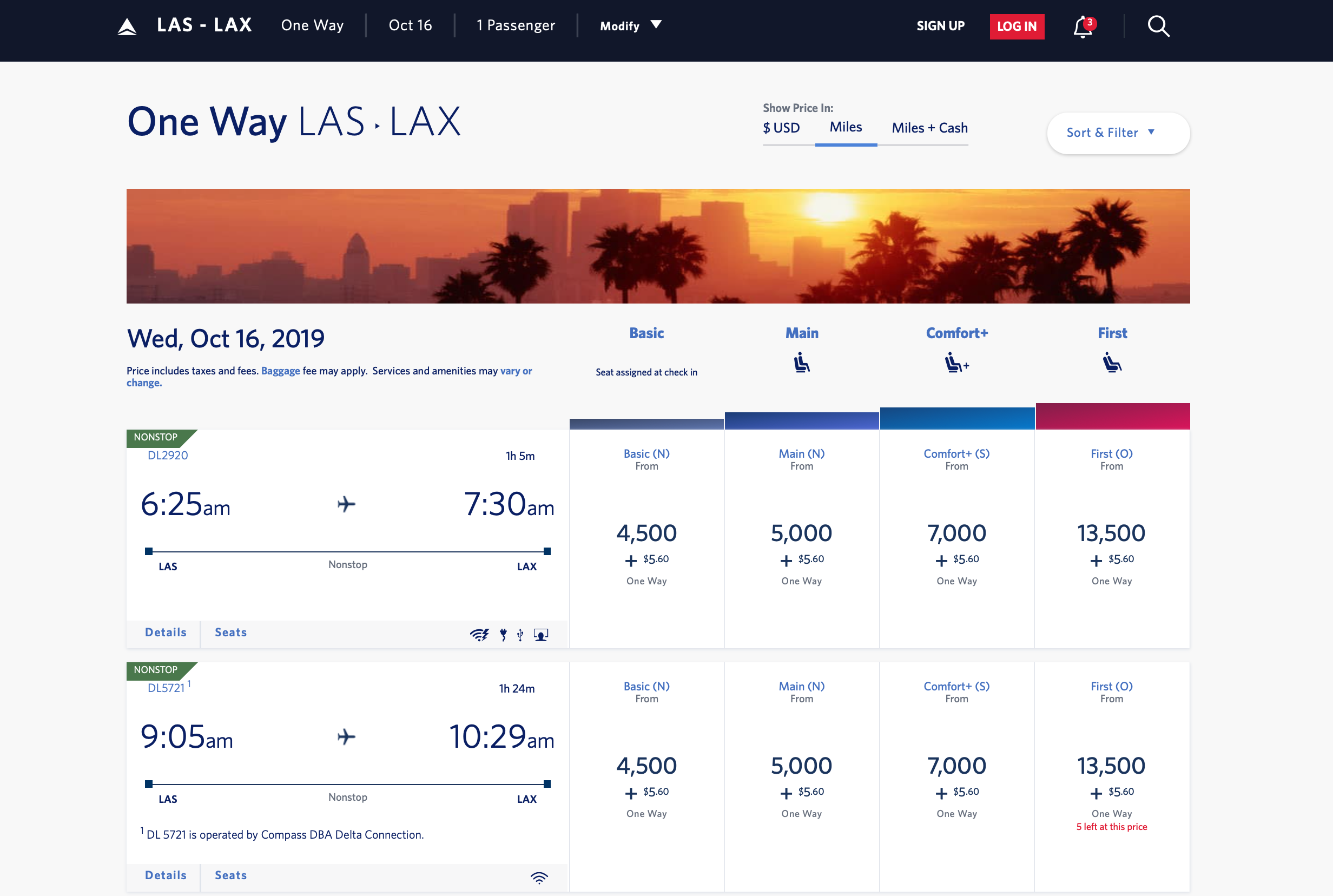 Redeem Delta SkyMiles