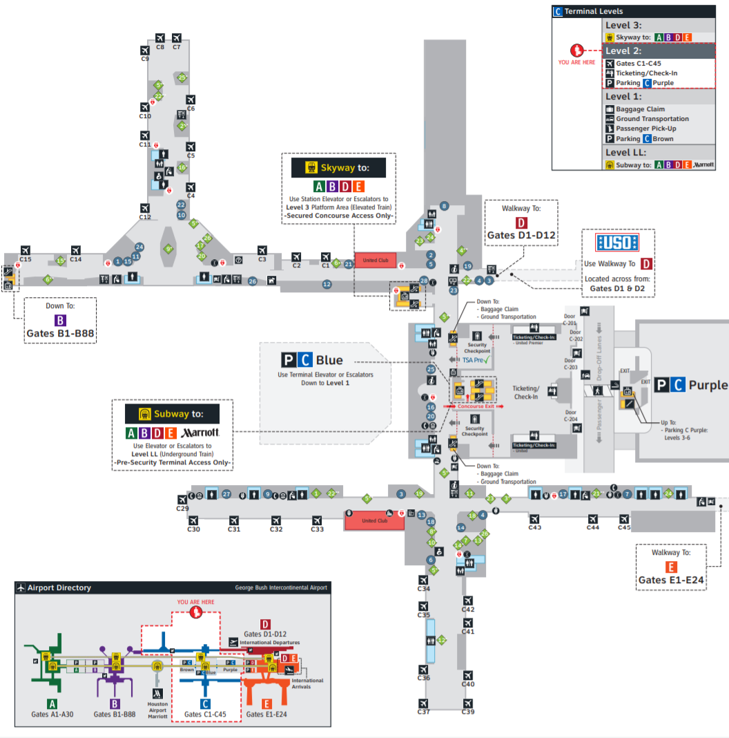 George Bush International Airport Terminal C.JPG George Bush Intercontinental Airport Terminal C