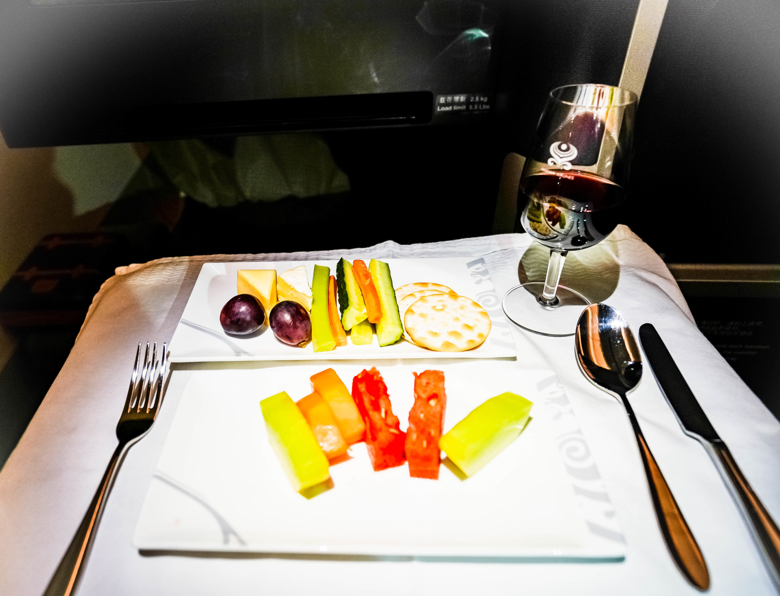 Hainan Airlines A350 Business Class Cheese Plate - Cherag Dubash