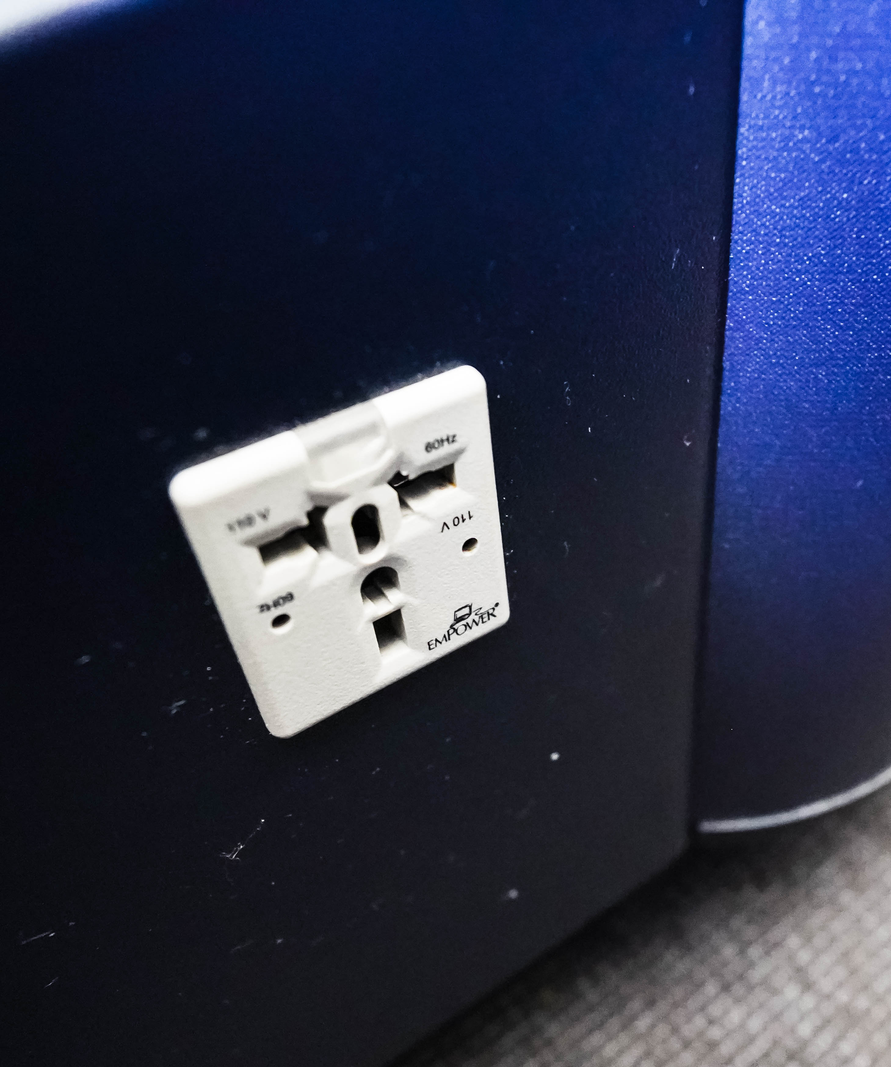 Hainan Airlines A350 Business Class Power Socket - Cherag Dubash