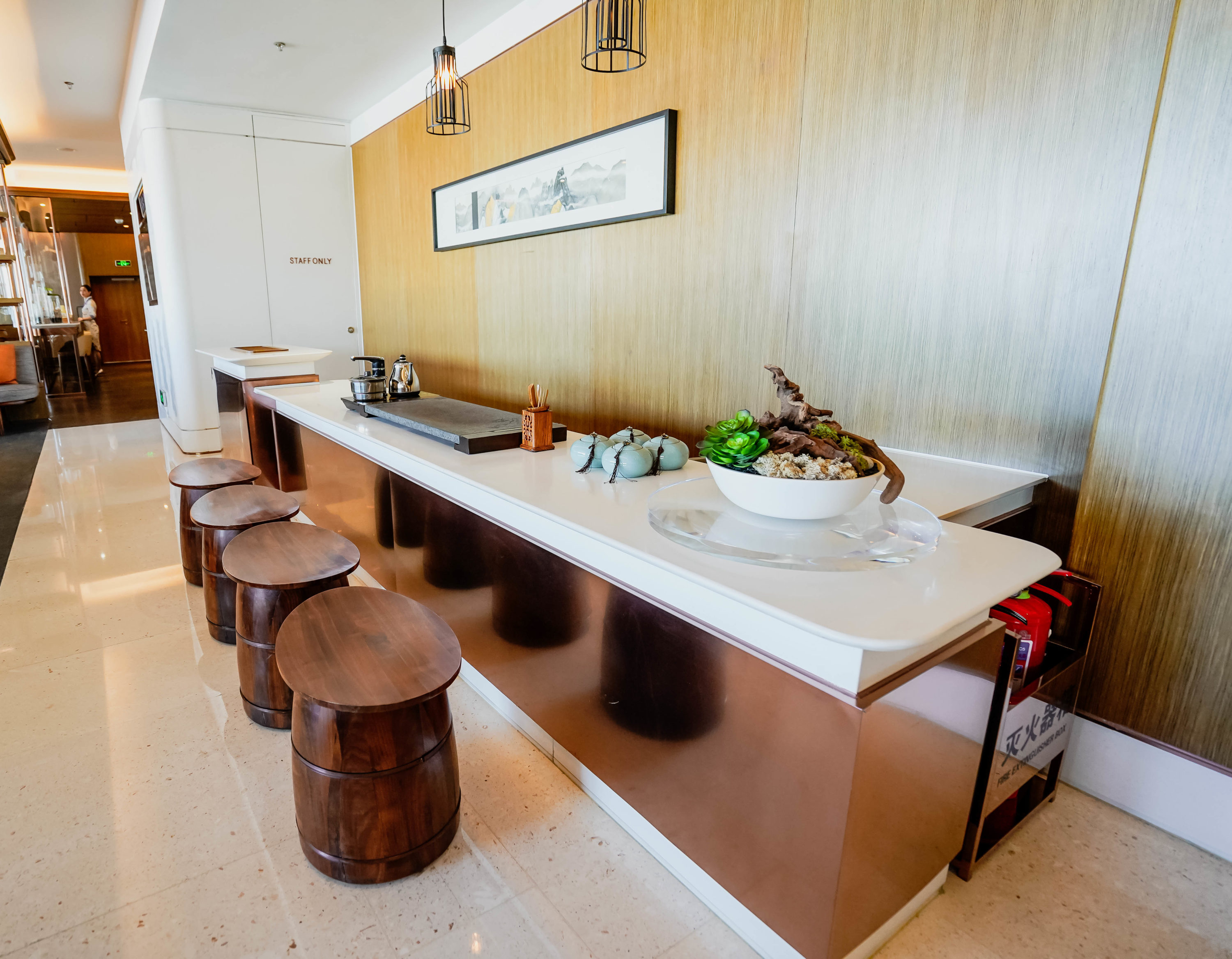 Hainan Airlines HNA Club Hai Tea Area - Cherag Dubash