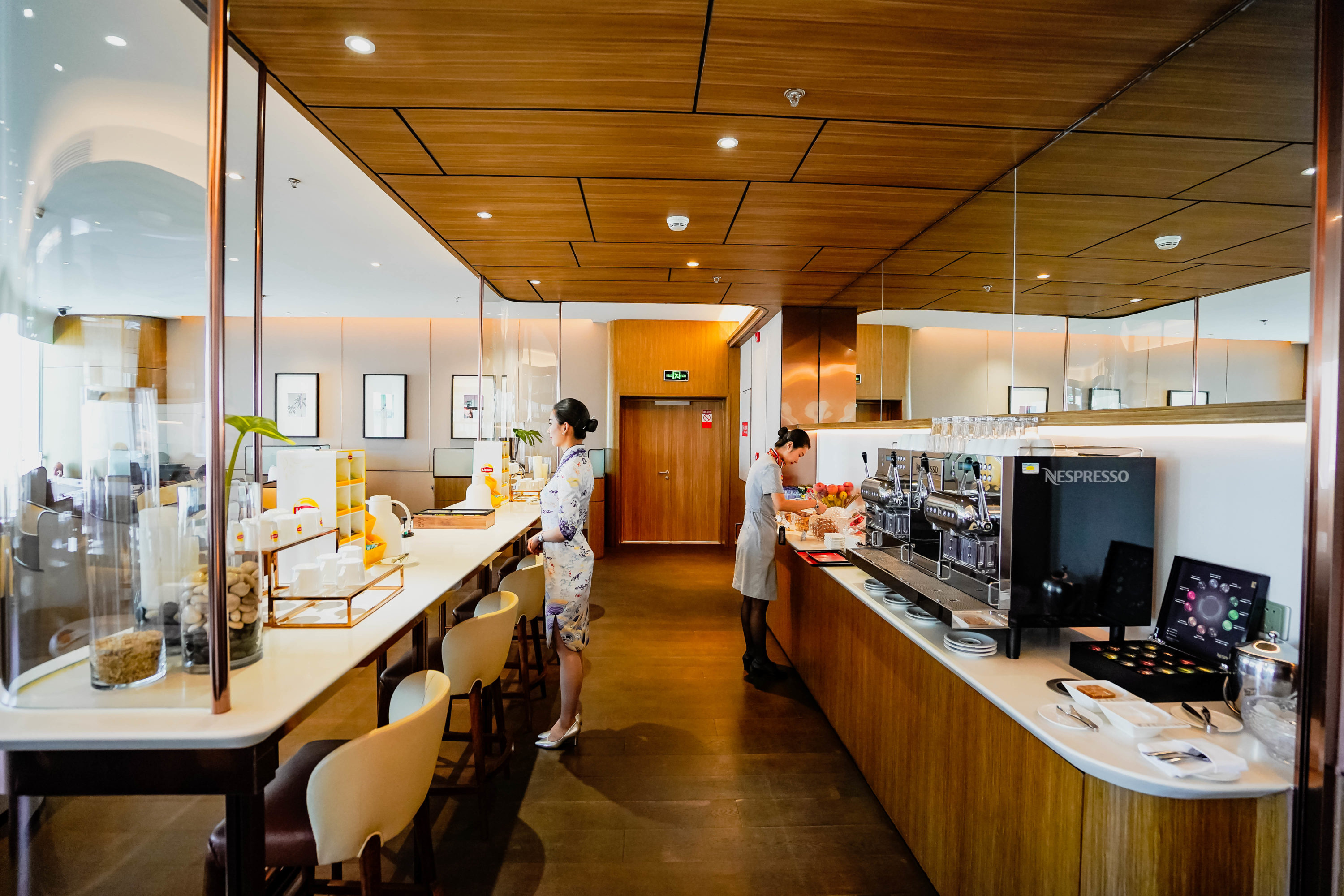 Hainan Airlines HNA Club Nespresso Bar - Cherag Dubash