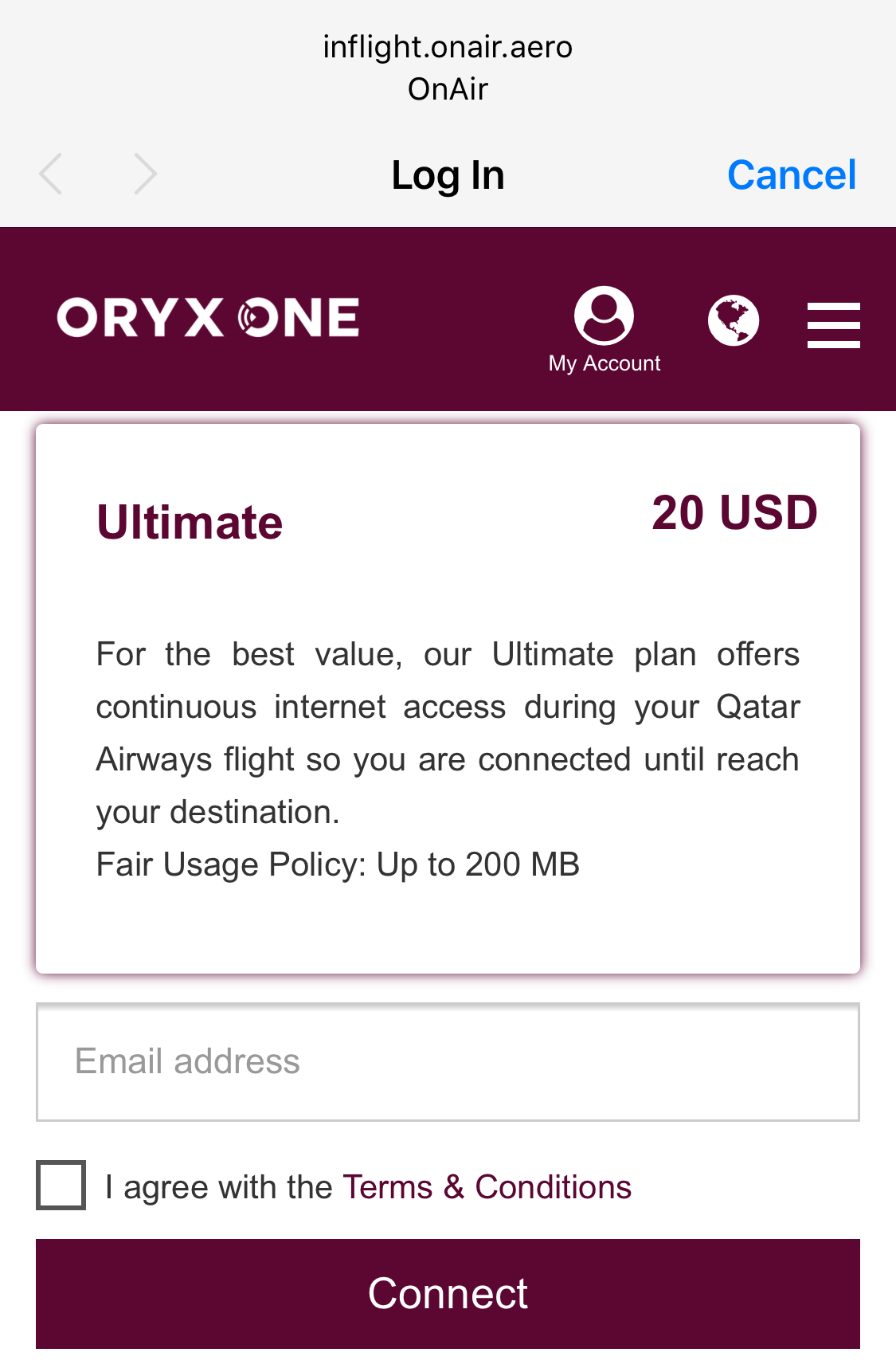 Qatar Airways A350 Wi-Fi Plans