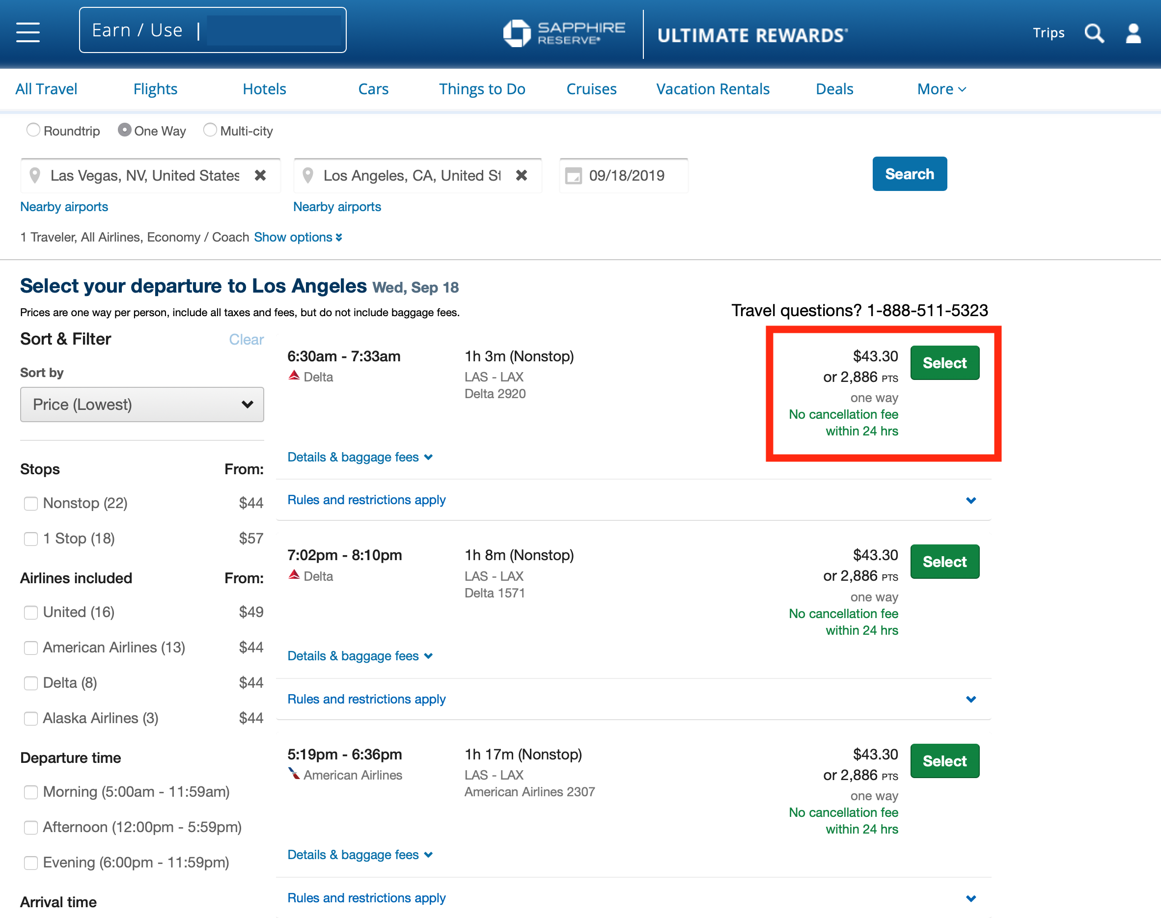 Use The Chase Travel Portal To Cover Low Cost Tickets Use The Chase Travel Portal To Cover Low Cost Tickets