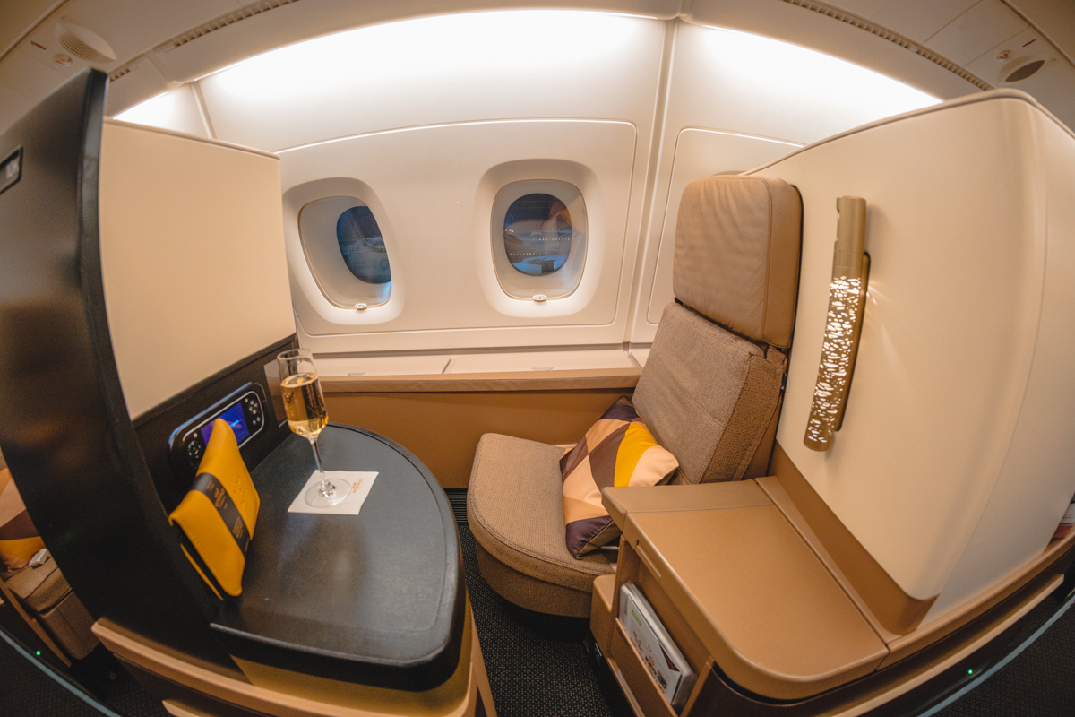 Etihad Airways Airbus A380 Business Studio Seat