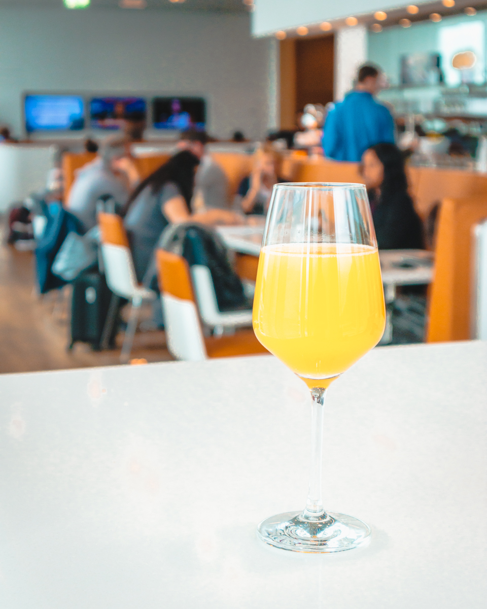 Lufthansa Business Lounge Munich - Mimosa