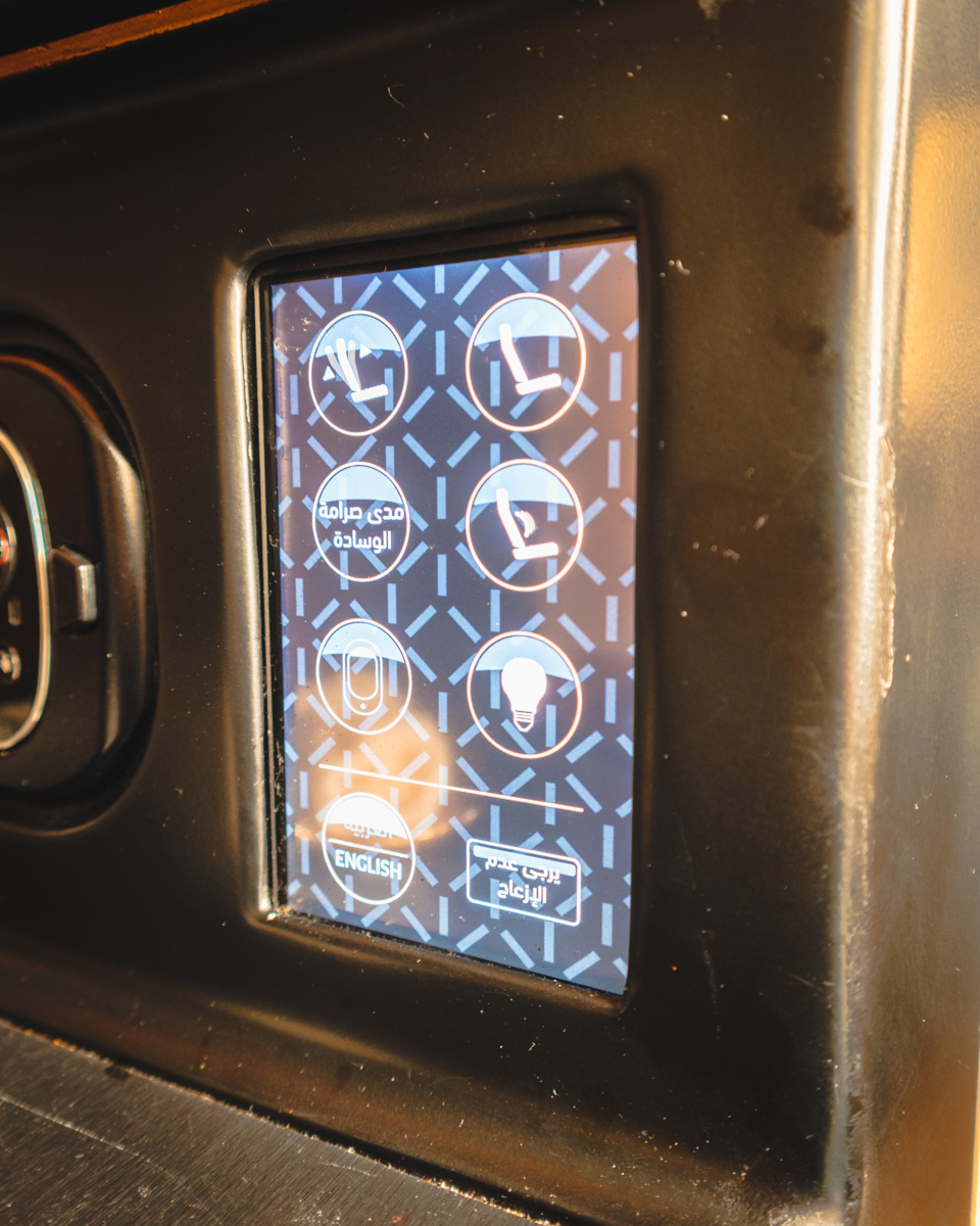 Etihad Airways Boeing 787-9 Business Class Touch Screen Controller