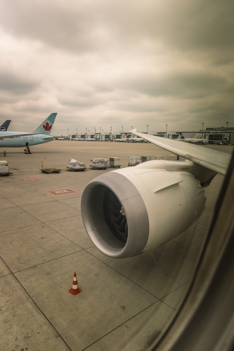 Etihad Airways Boeing 787-9 Business Class 6K Window View