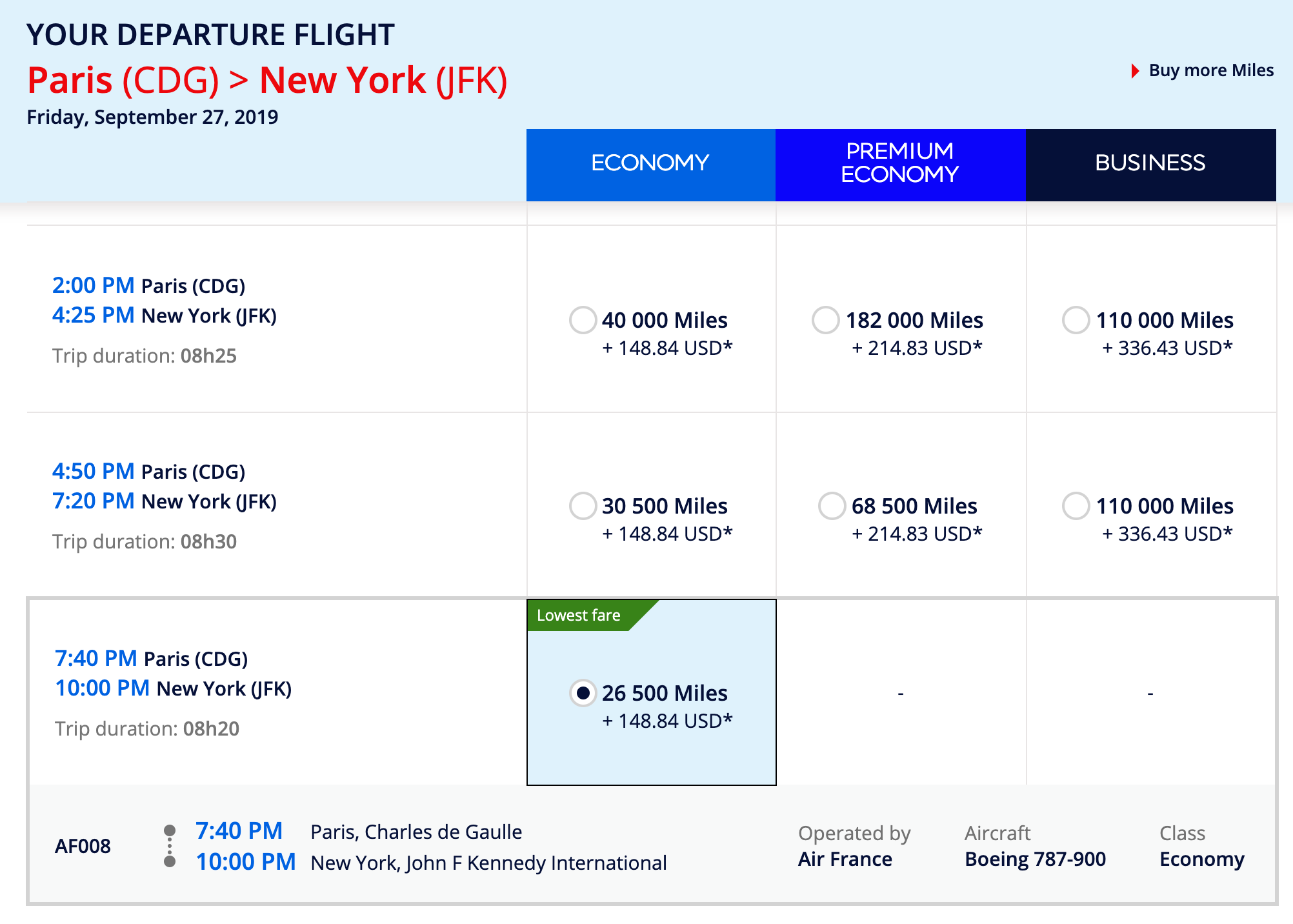 Booking A Last Minute FlyingBlue Ticket