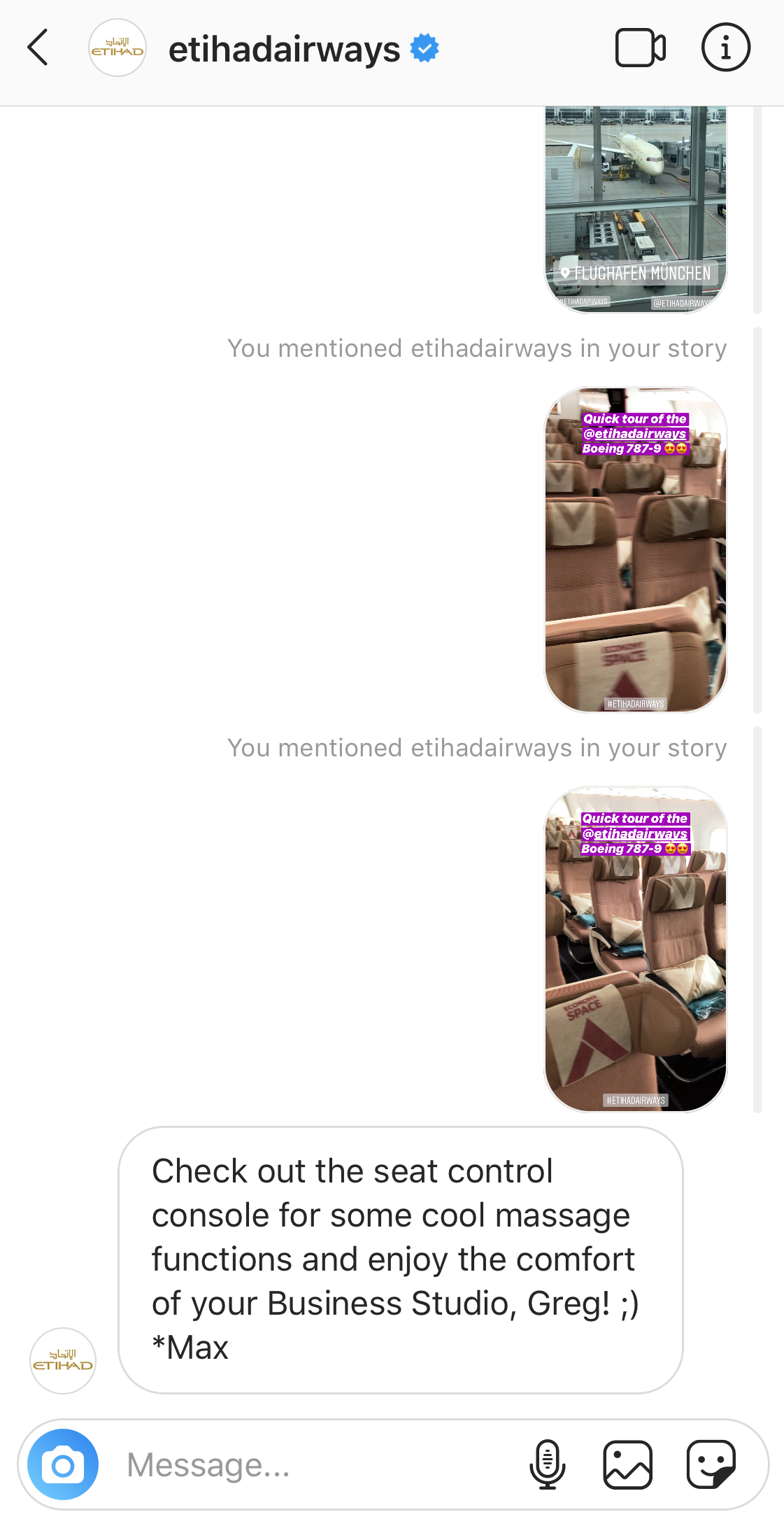 Etihad Social Media