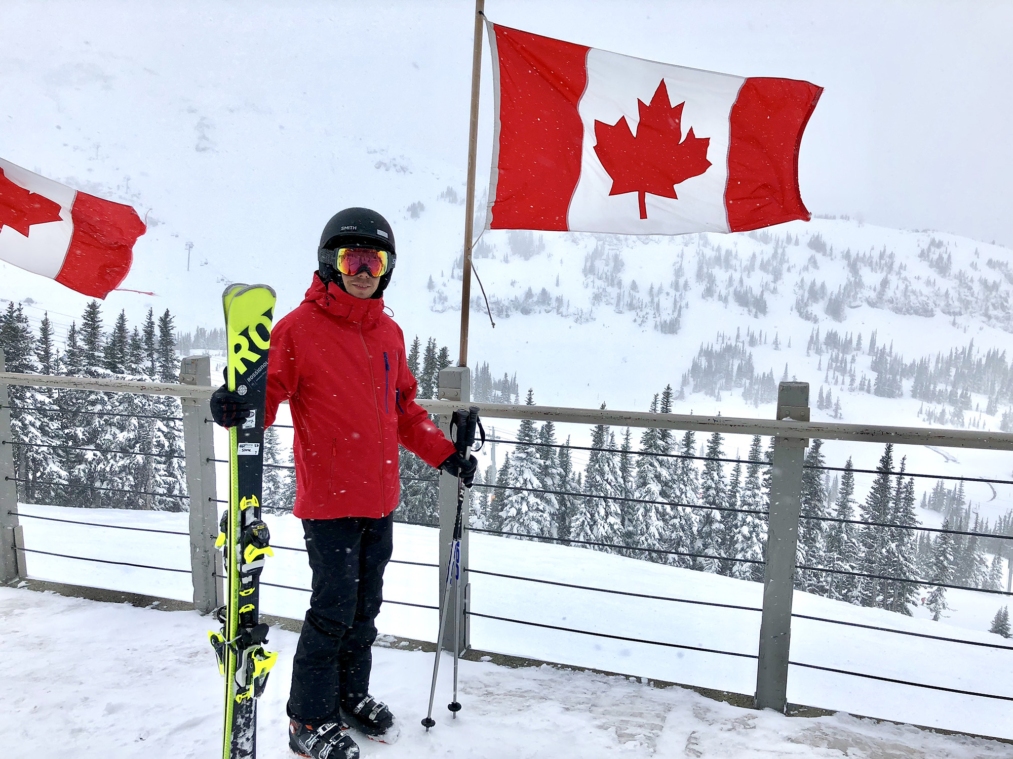 Skiing at Whistler Blackcomb