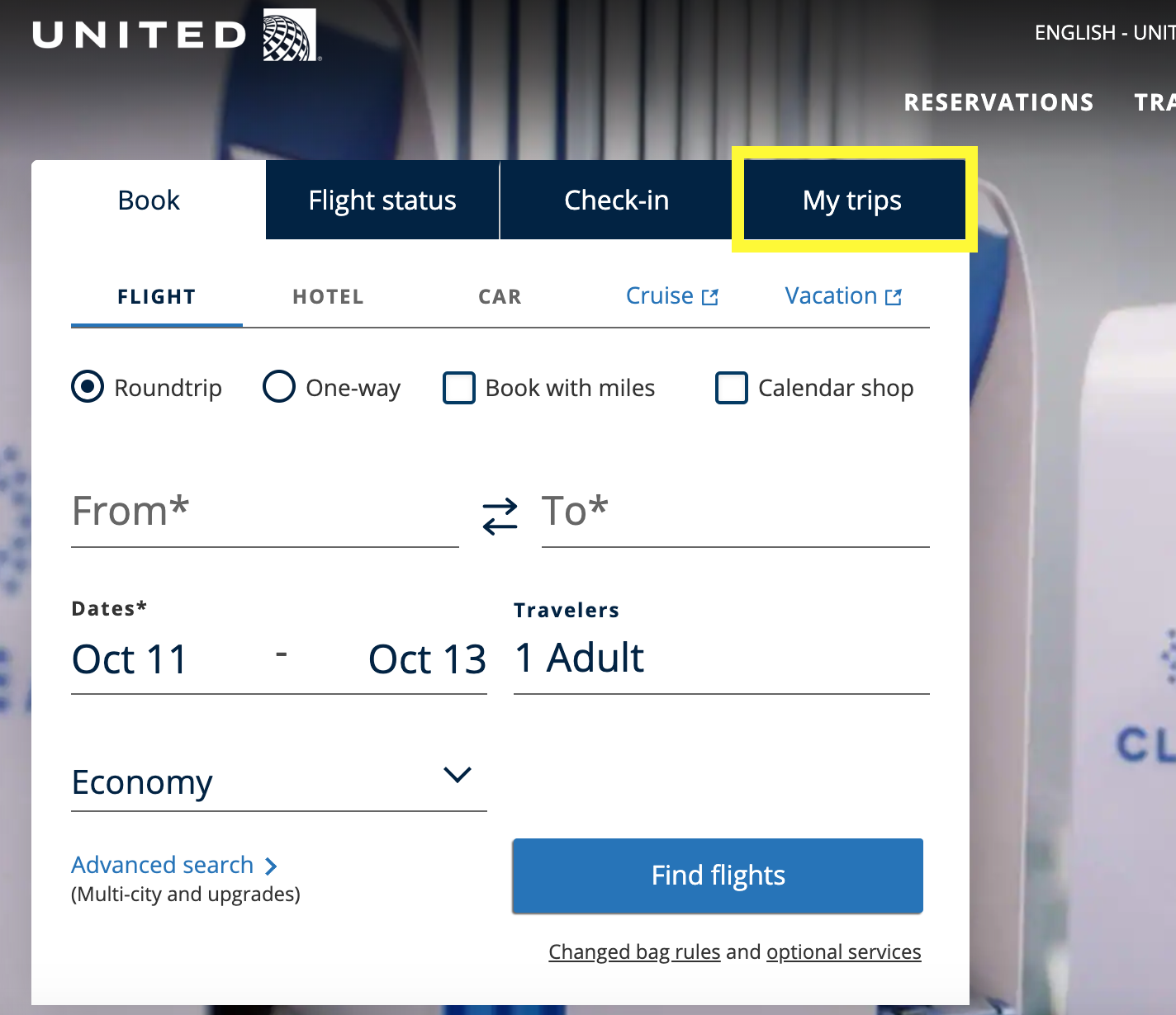 United Flight Cancel